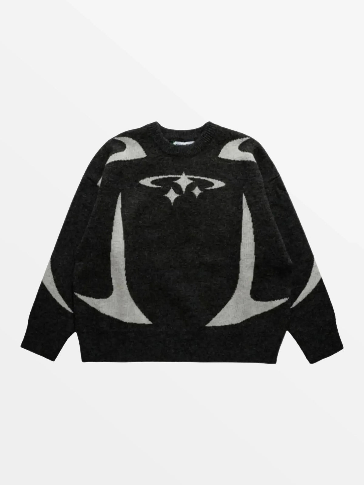 Knitted Sweater Circle Star