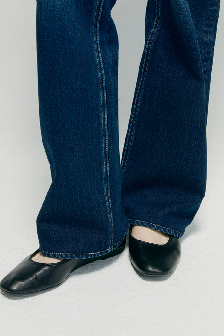 Barbara High Rise Bootcut Jeans HJ004 - JUSTLUXURY