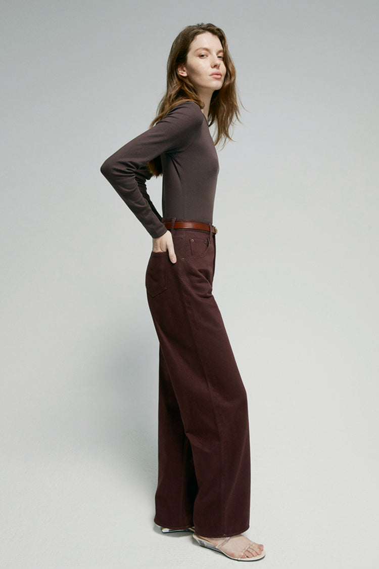 Slope Curve Jeans HJ039 - JUSTLUXURY