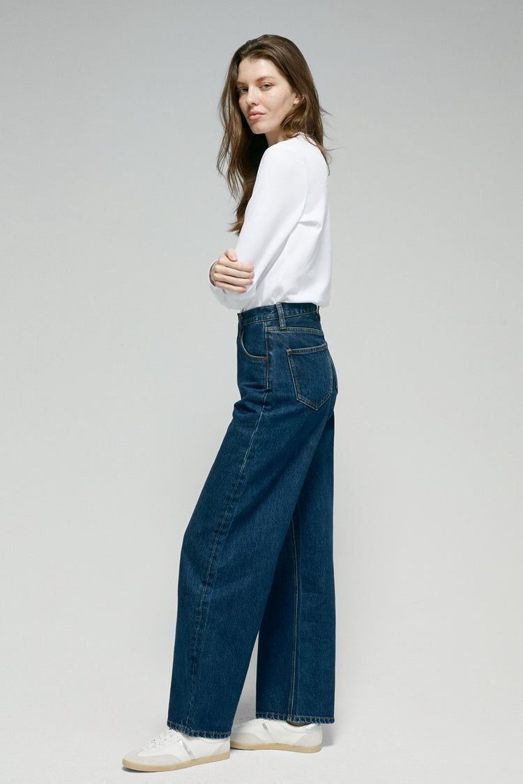Slope Curve Jeans HJ039 - JUSTLUXURY