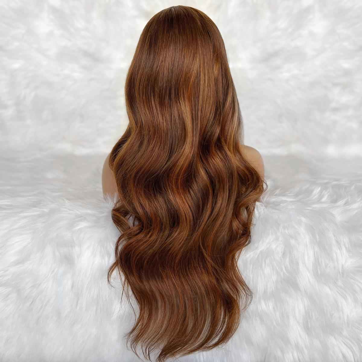 Raw Tempest Glueless 5x5 HD Lace Professionally Colored 100% Human Hair Closure Wig