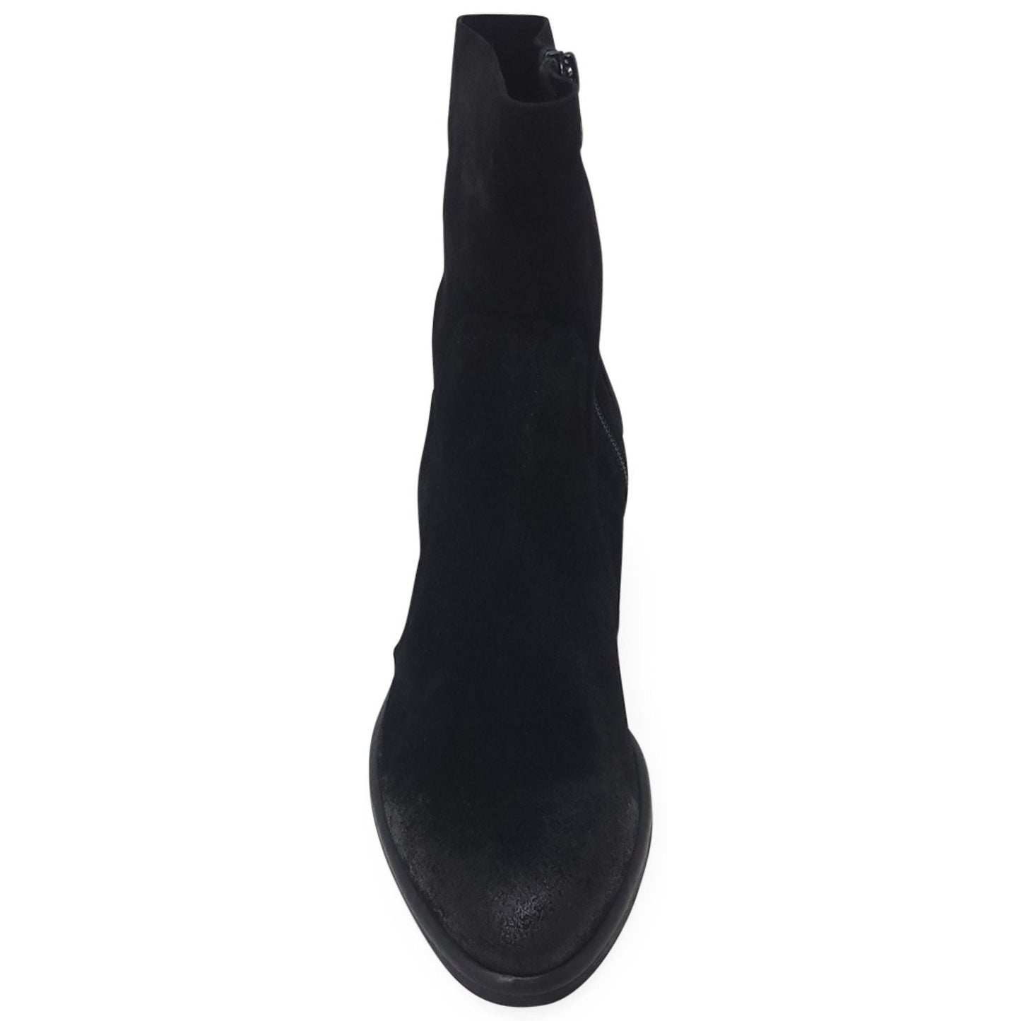 Black Suede Ankle Boot