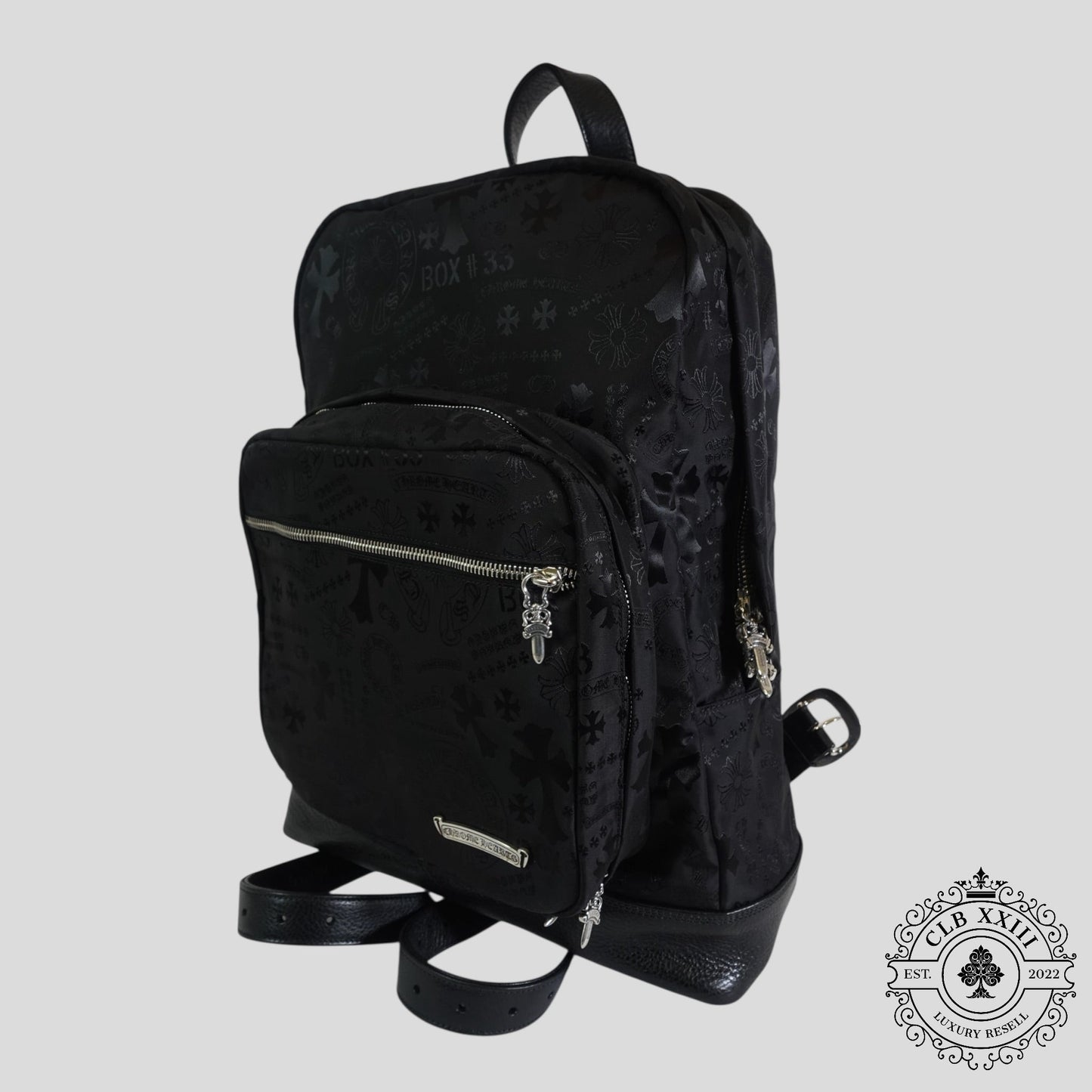 Chrome Hearts Nylon Stencil 7th Grade Backpack