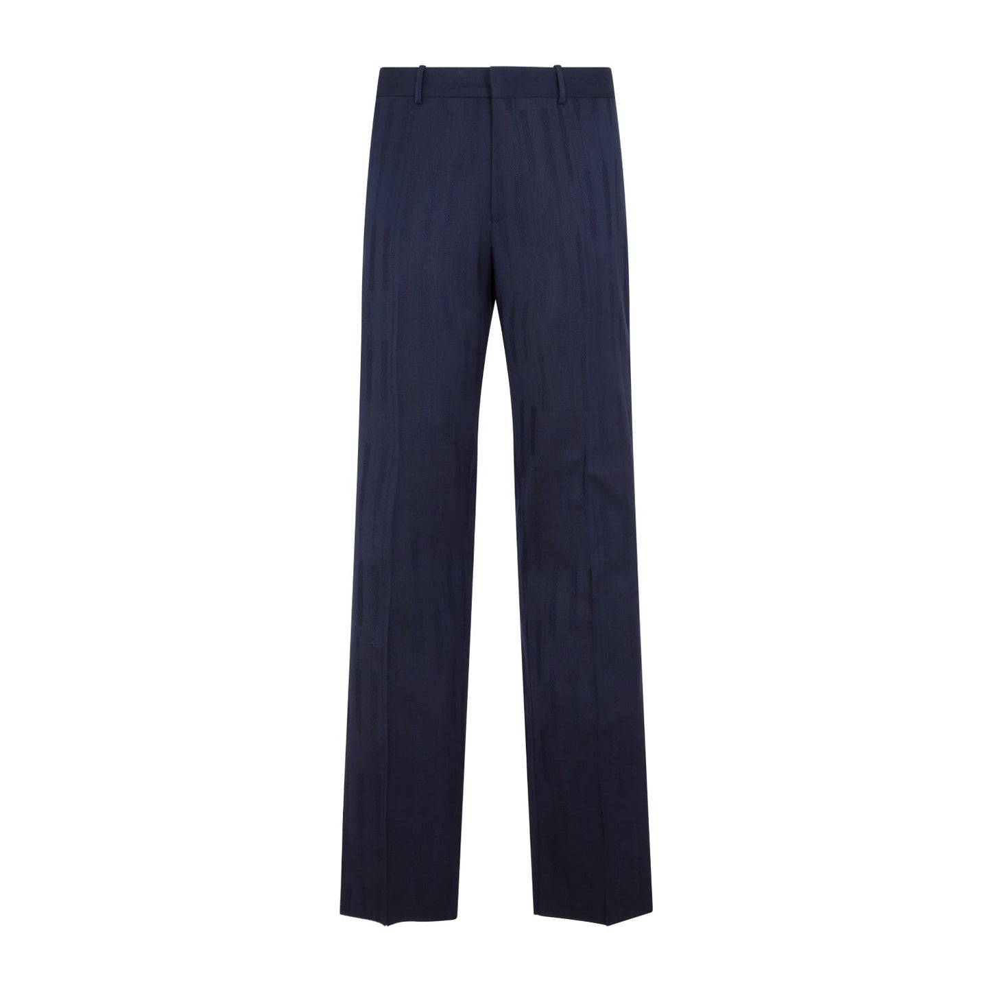 Off White Shibori Jacquard Slim Pant Men