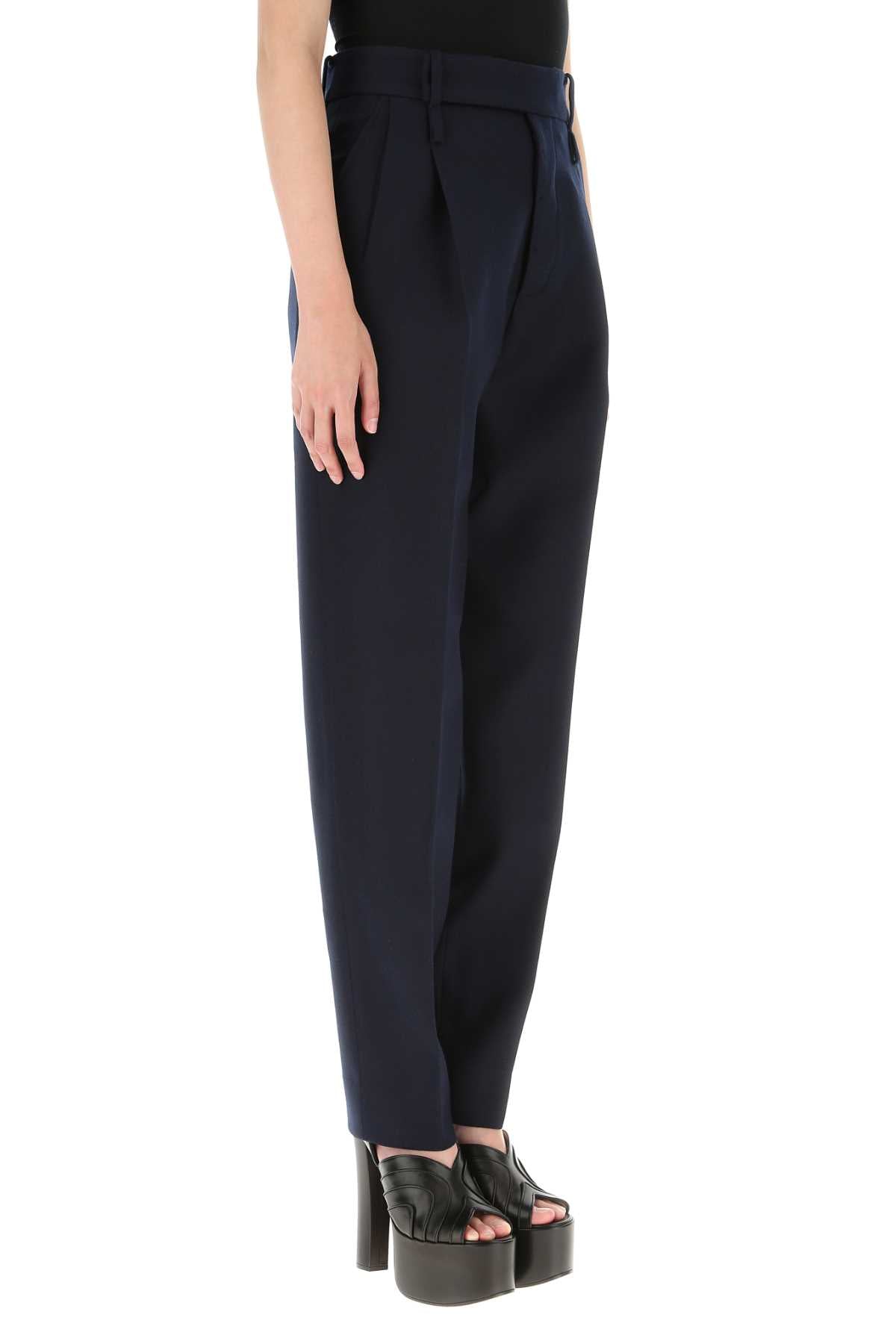 Gucci Women Midnight Blue Cashmere Pant
