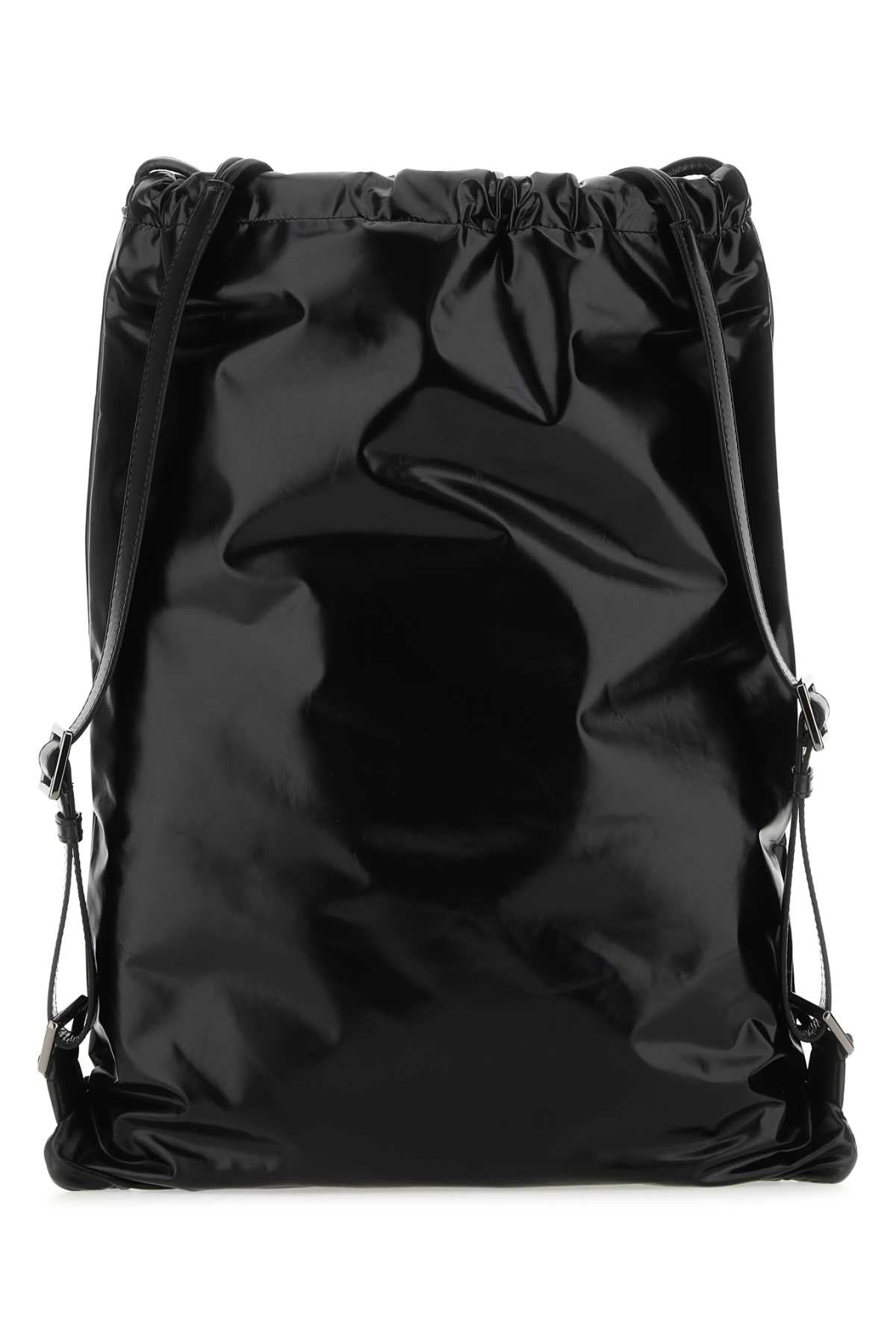 Valentino Garavani Men Black Leather Vltn Sack