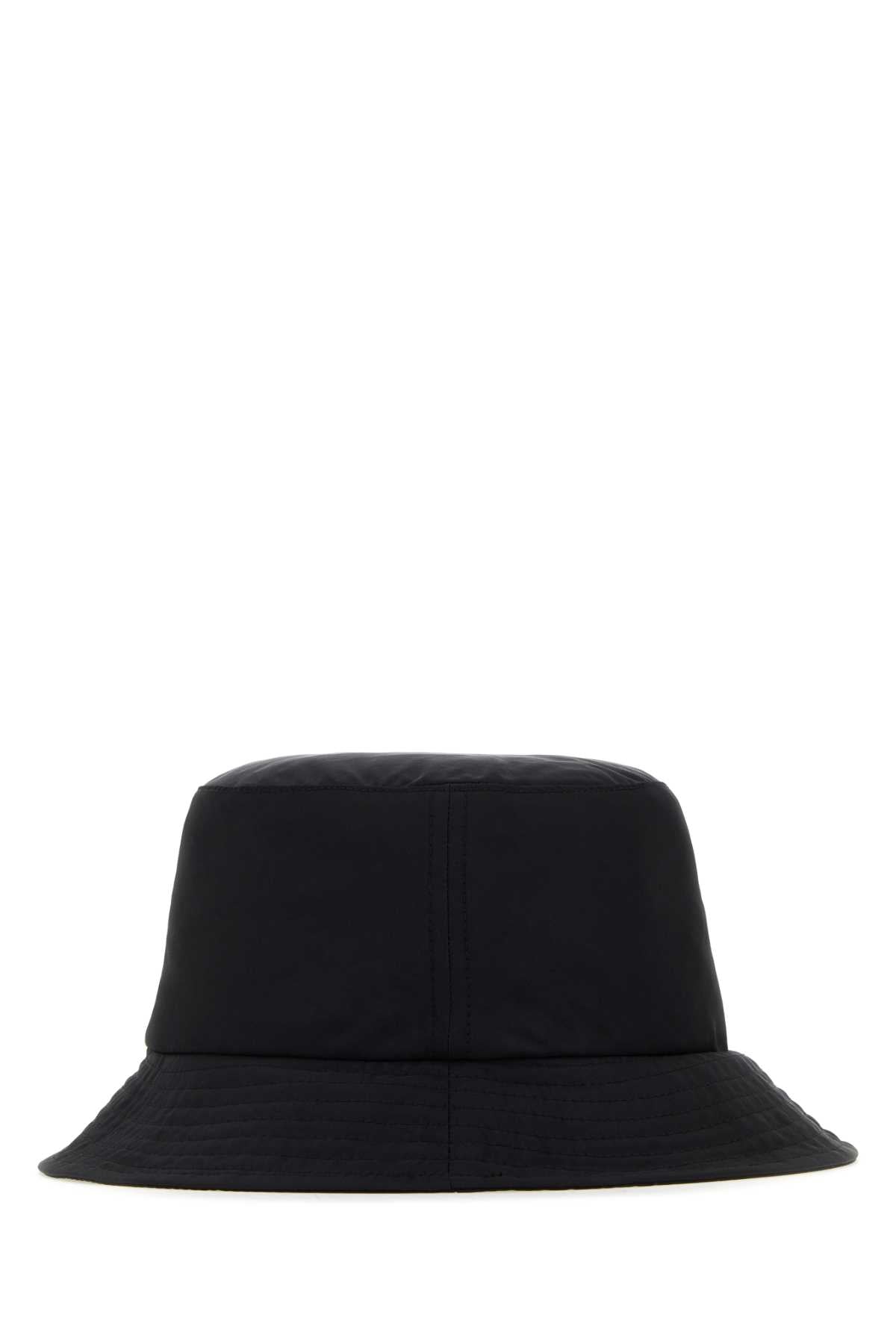 Jw Anderson Unisex Black Nylon Blend Bucket Hat - JUSTLUXURY