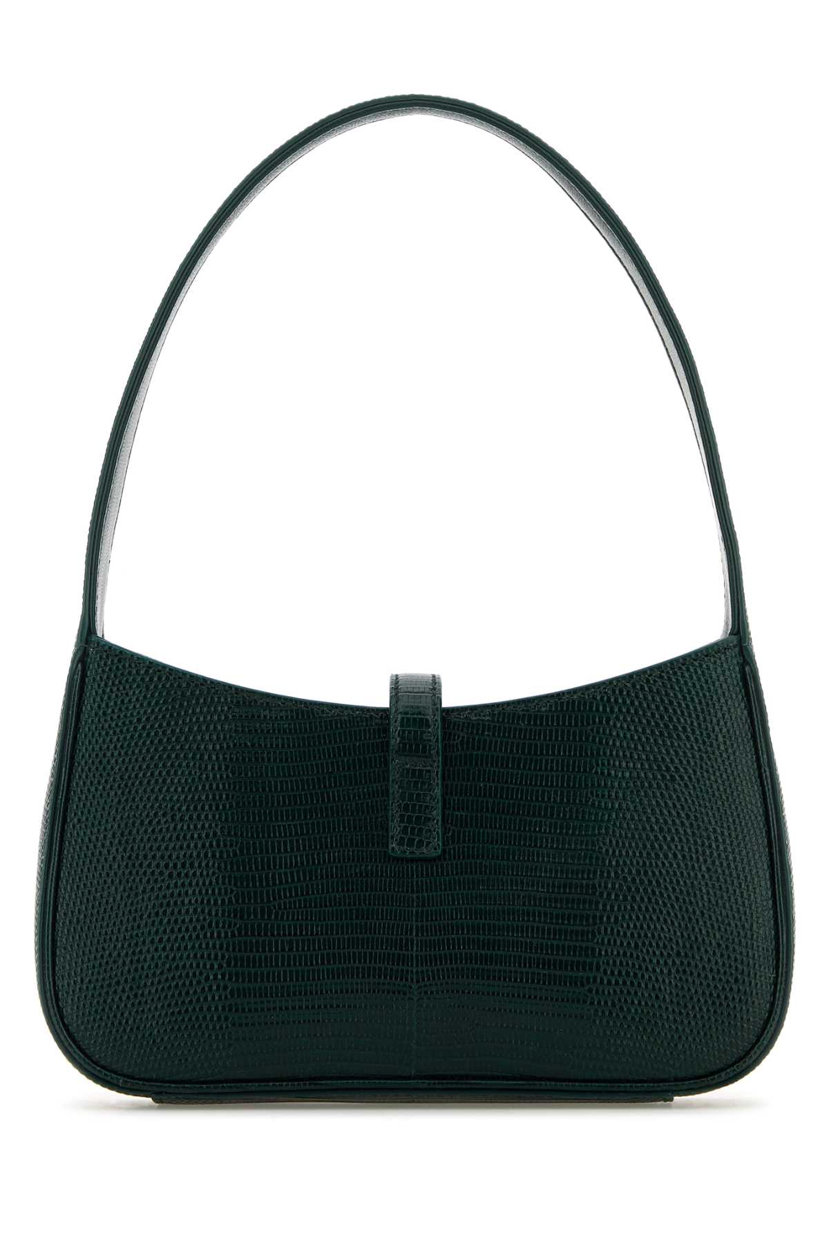 Saint Laurent Women Bottle Green Leather Mini Le 5 Ã 7 Handbag