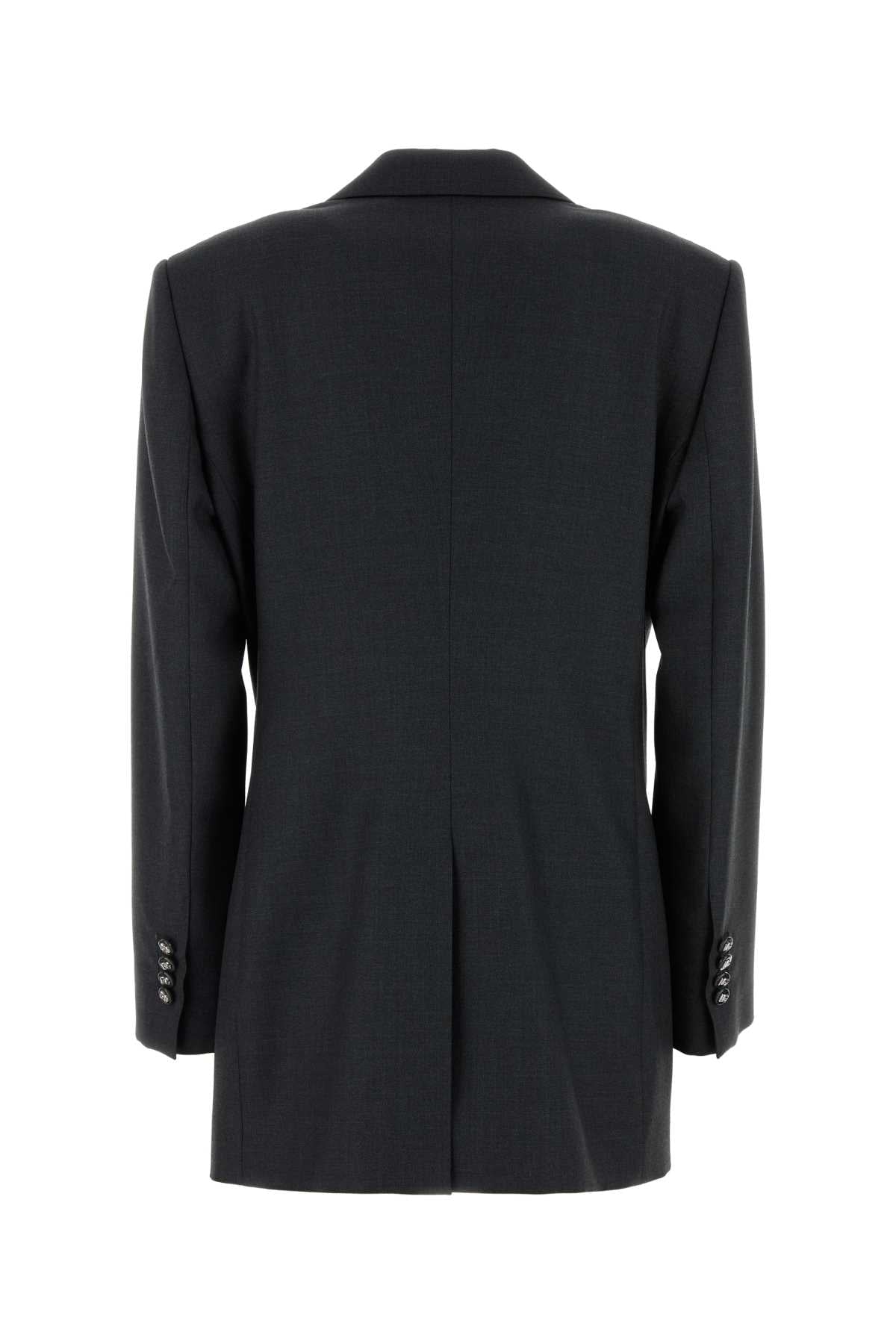 Dolce & Gabbana Women Graphite Wool Blazer