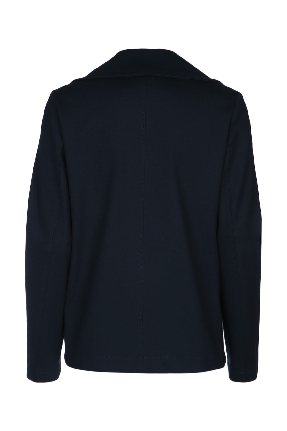 Harris Wharf London Women Women Peacoat Diagonal Crafted With Loro Piana Fab