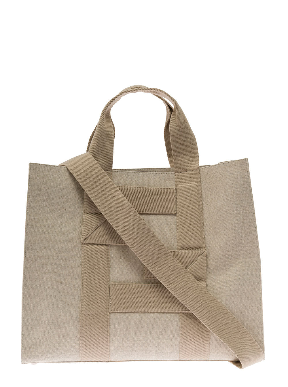 Fendi Men Fendi Ma's Beige Fabric Handbag