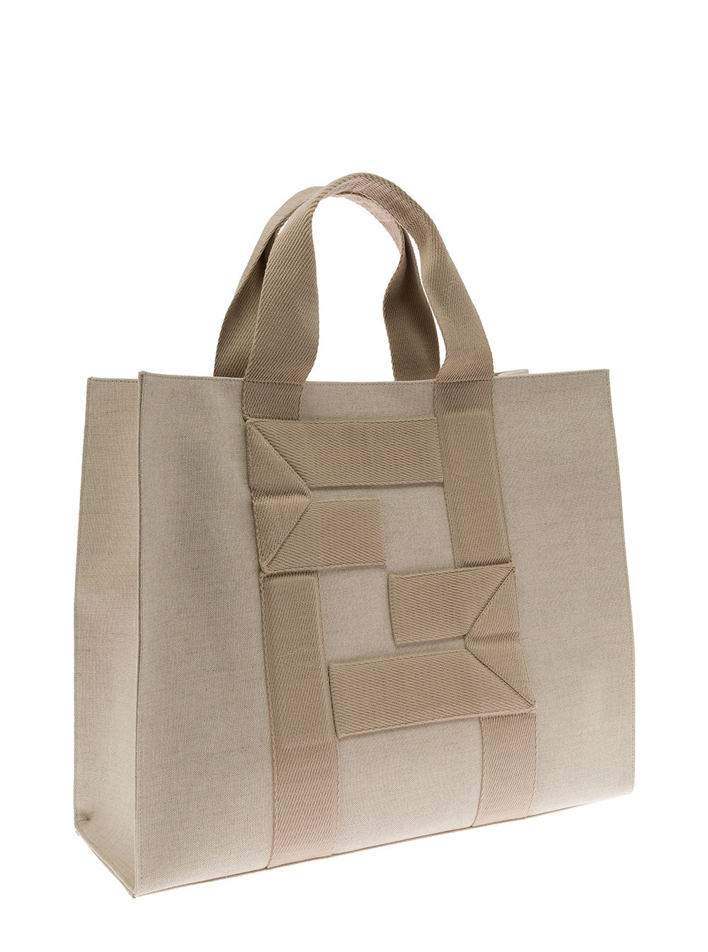 Fendi Men Fendi Ma's Beige Fabric Handbag