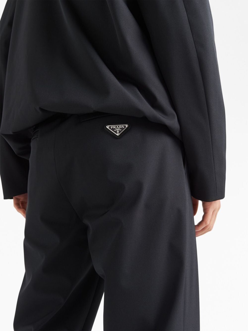 Prada Men Pantaloni In Tecno Stretch