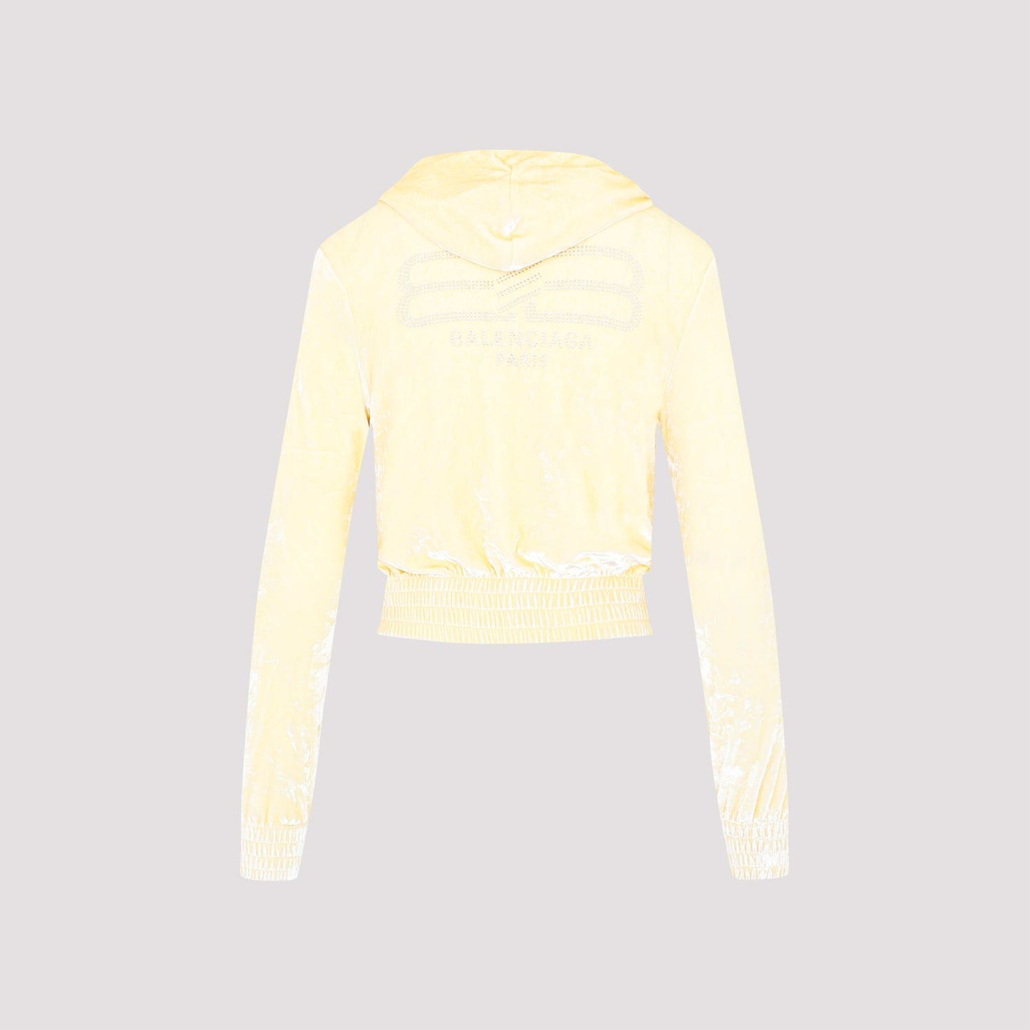Balenciaga Fitted Zip-Up Hoodie Women