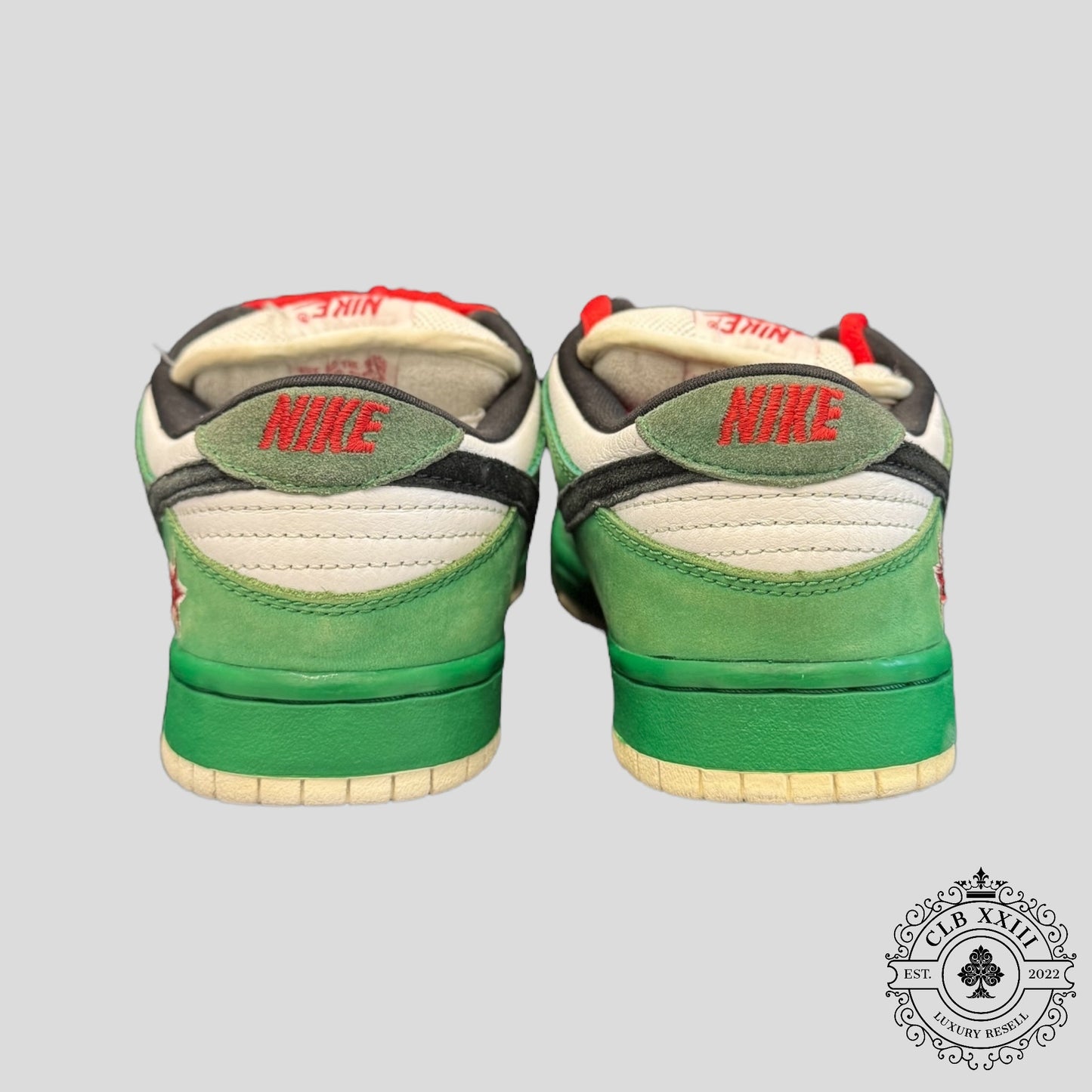 NIKE SB DUNK LOW PREOWNED "HEINEKEN"