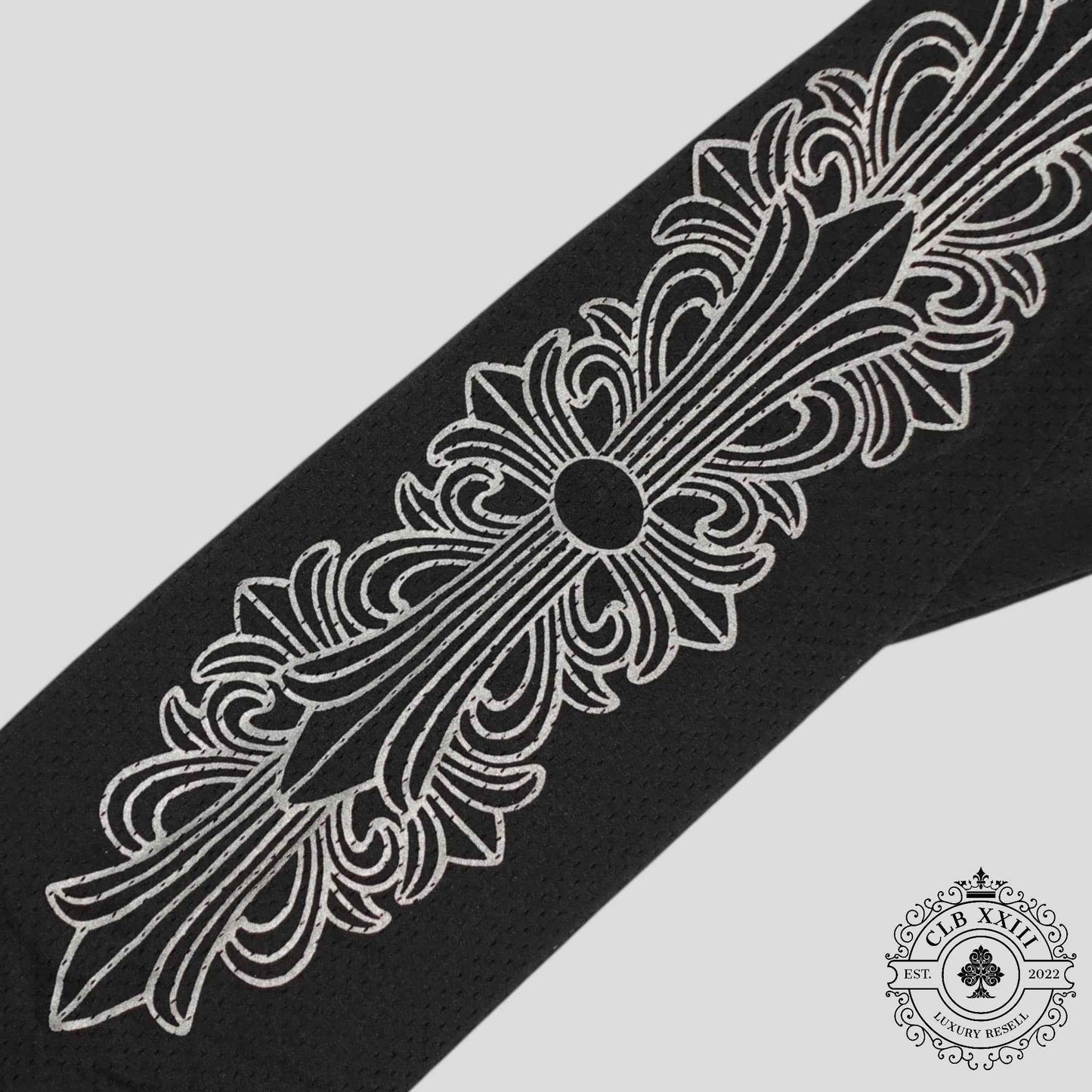 Chrome Hearts Mesh Warm Up Long Sleeve Jersey in Black