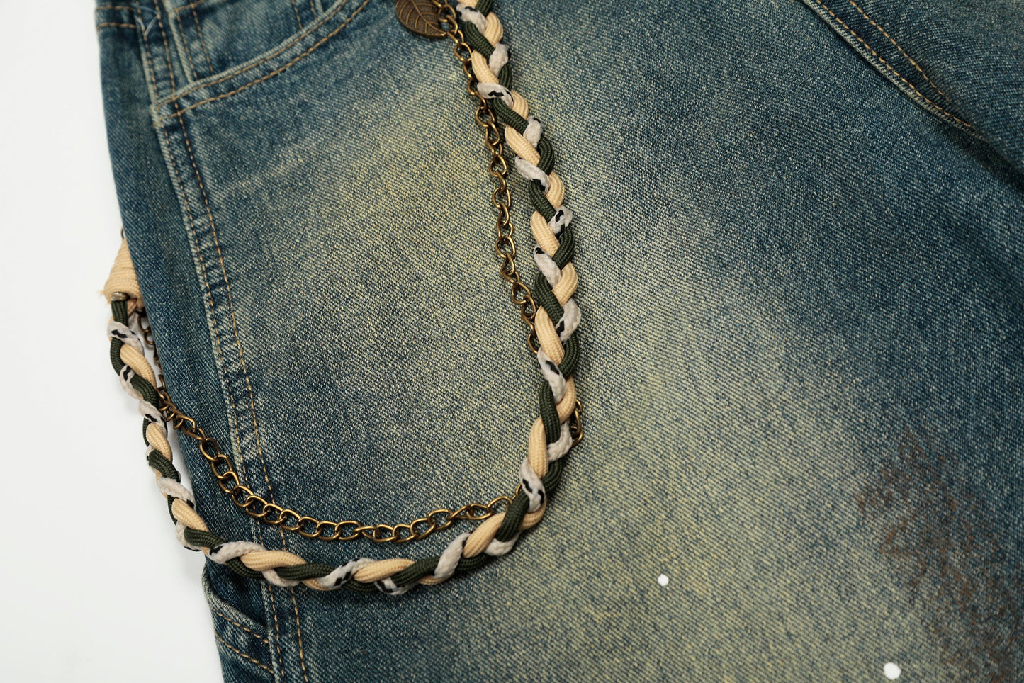 Midnight Fade | Oversized Vintage Wash Jeans