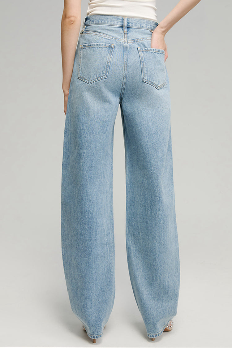 Moon Curve Jeans HJ031 - JUSTLUXURY