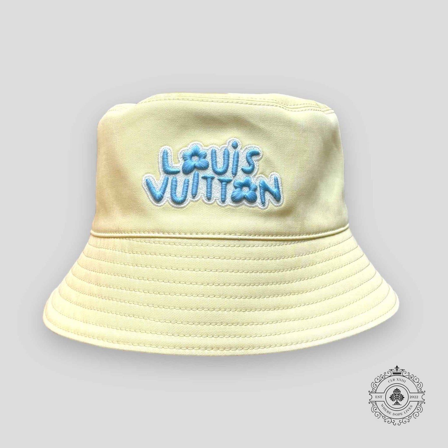 Louis Vuitton Monogram Craggy Reversible Bucket Hat in Beige