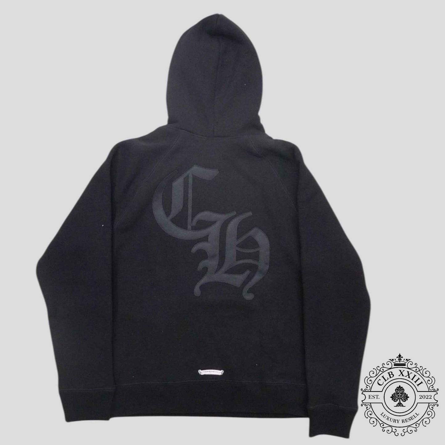 Chrome Hearts Cemetery Cross Seven-11 Hoodie in Black