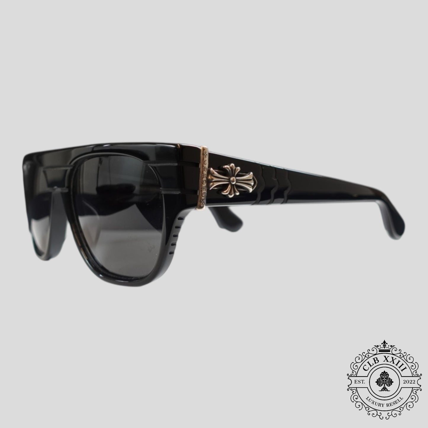 Chrome Hearts Jacktastic Glasses in Black/Silver