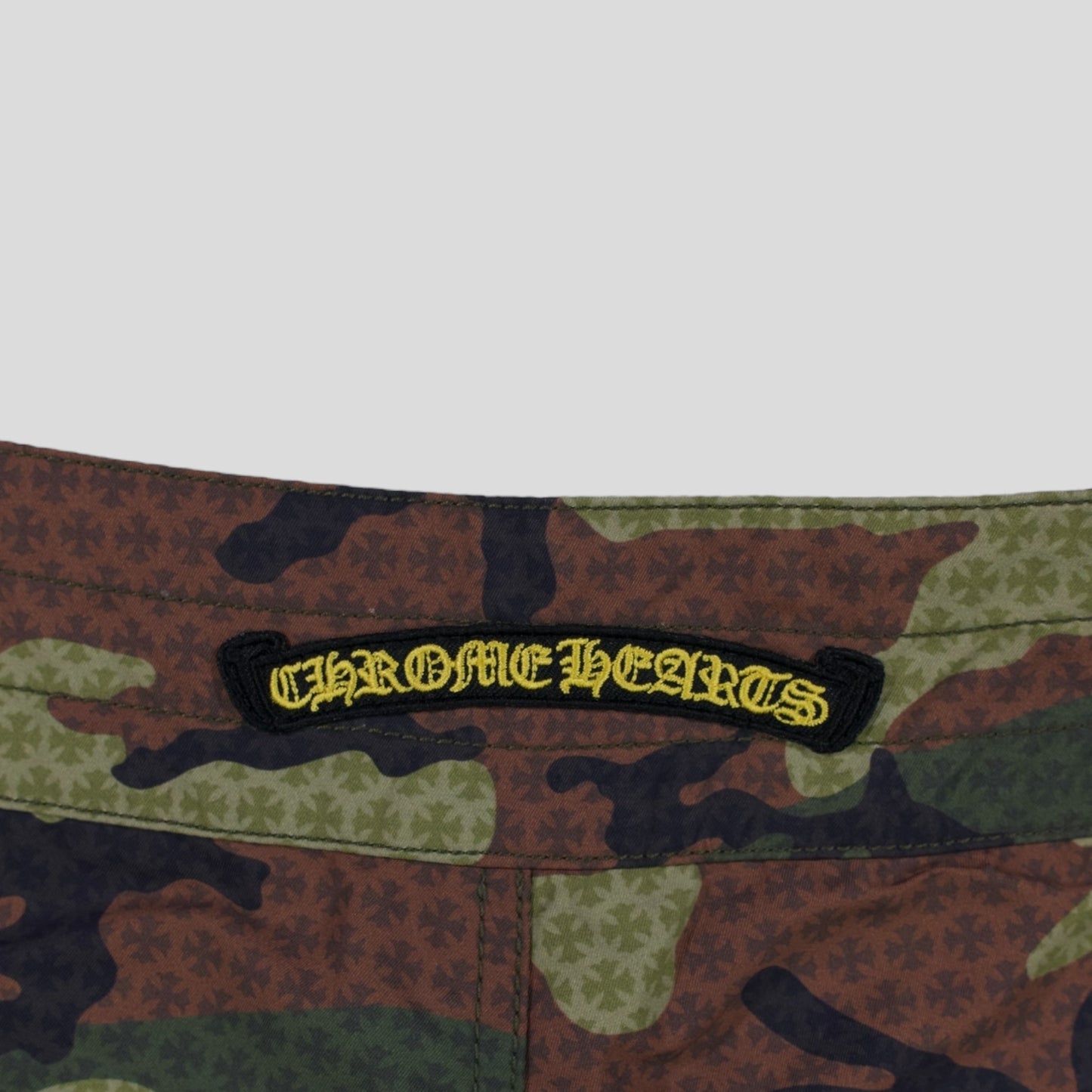 Chrome Hearts Board Shorts in Camo