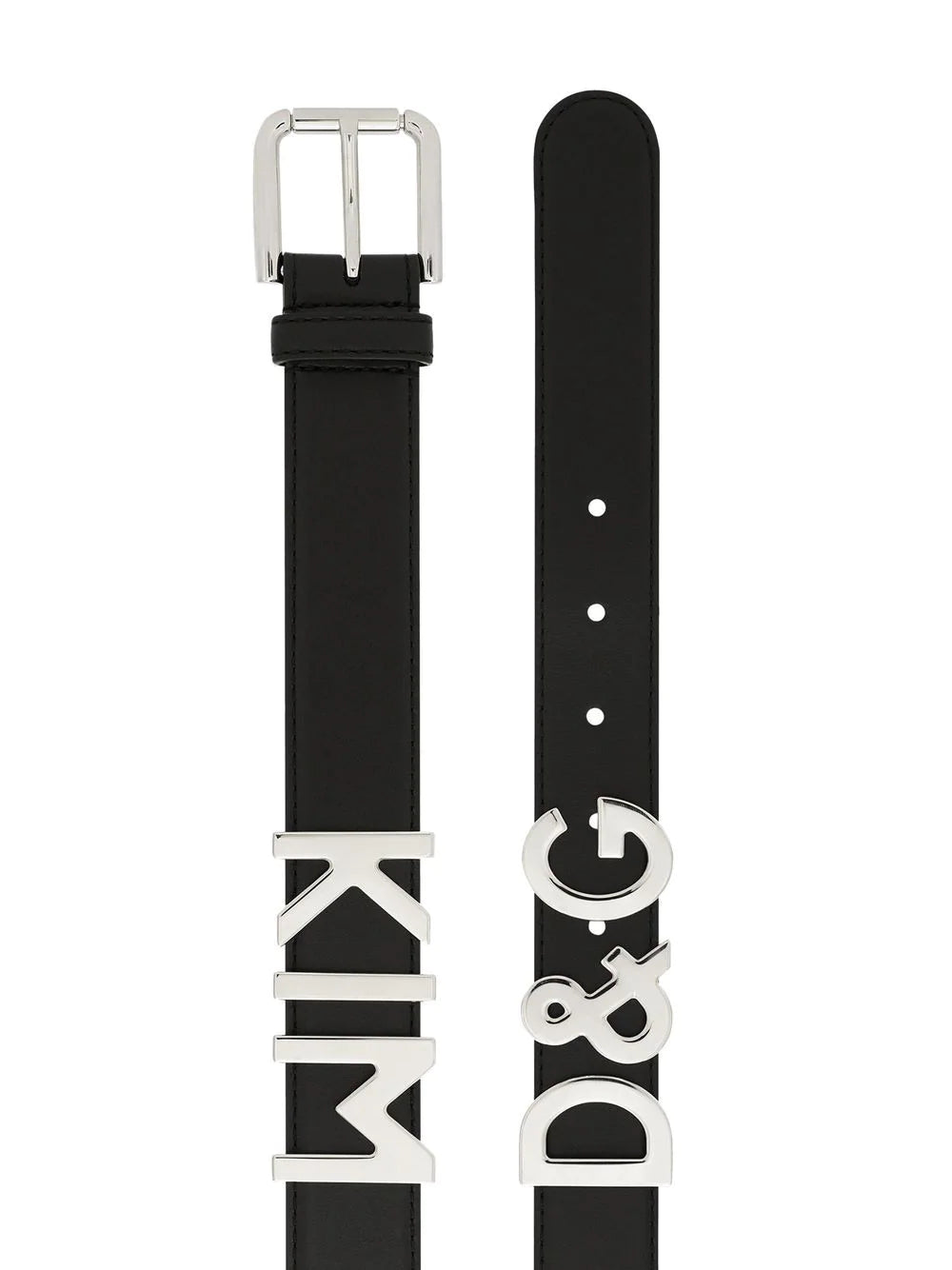 Dolce & Gabbana Women Belt With Logo Buckle