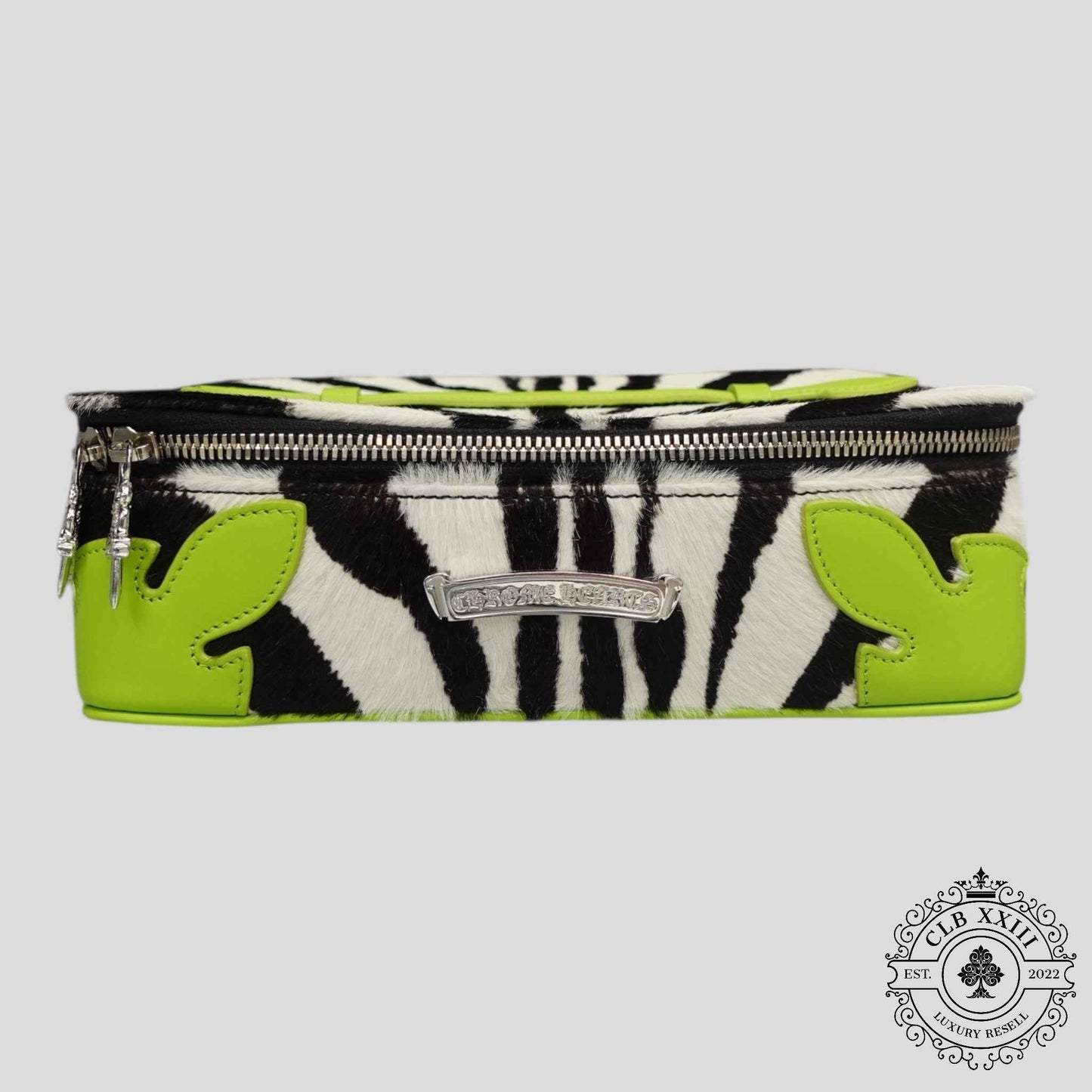 Chrome Hearts Jewelry Case in Zebra / Green