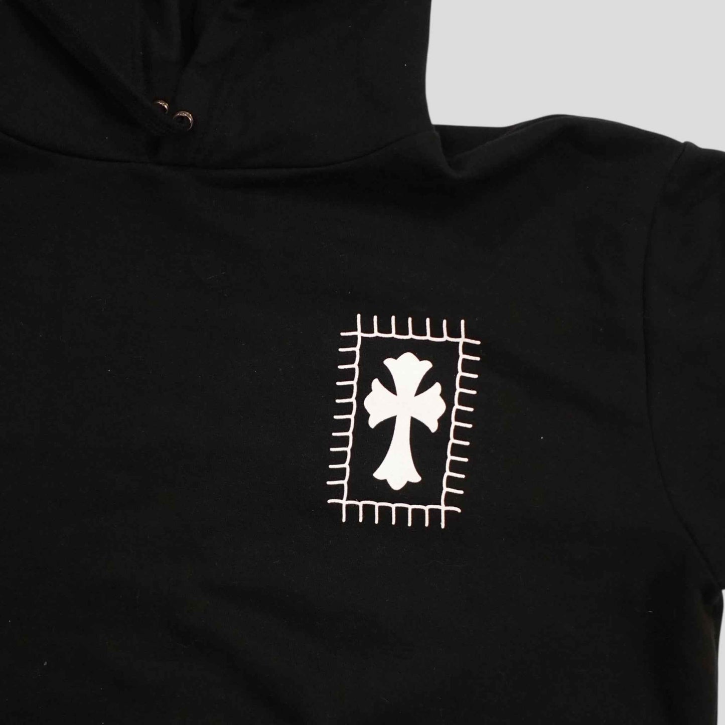 CHROME HEARTS DEADLY DOLL HOODIE - BLACK