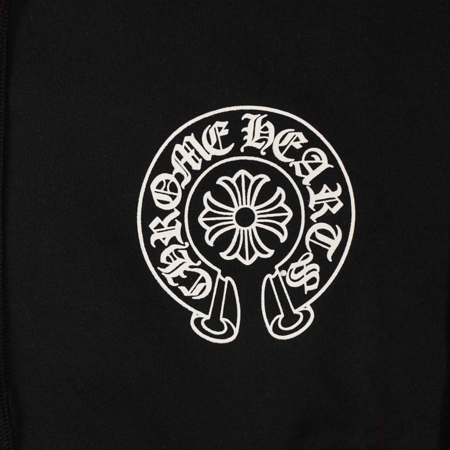 Chrome Hearts Las Vegas Exclusive Horseshoe Hoodie in Black