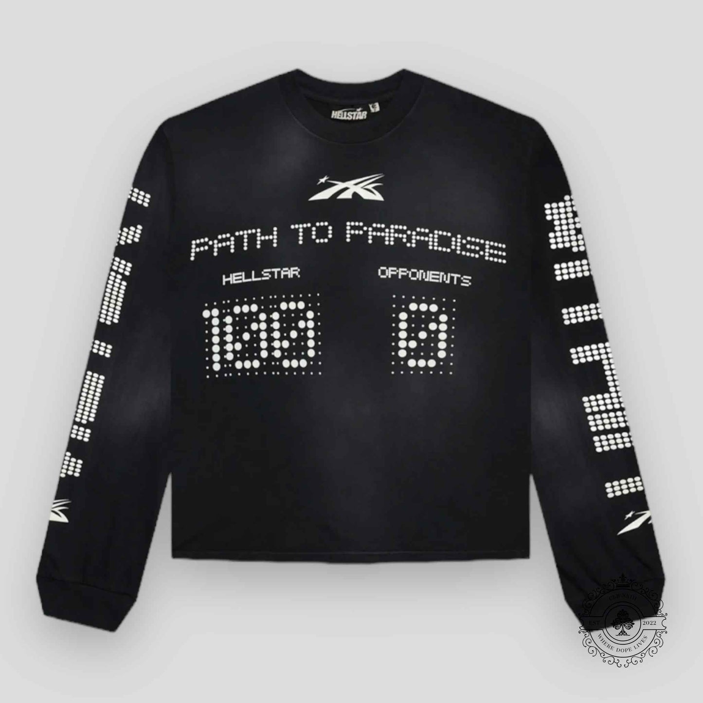 Hellstar Scoreboard L/S Shirt in Black