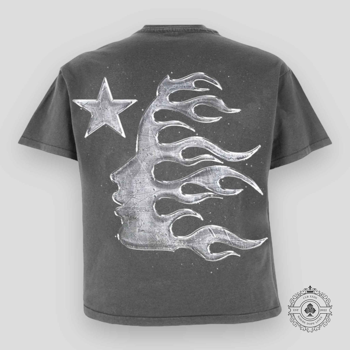 Hellstar Chrome Logo T-Shirt in Black