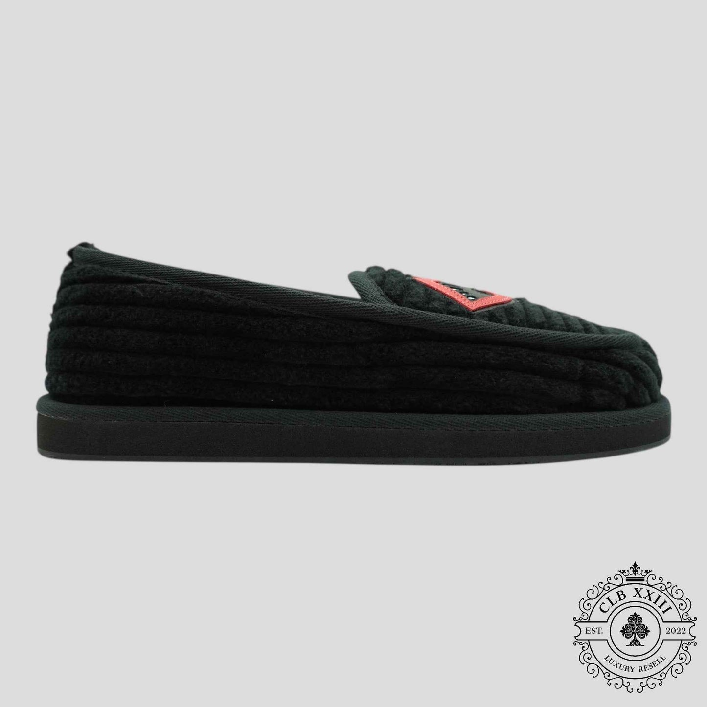 Chrome Hearts Chomper Slippers in Black