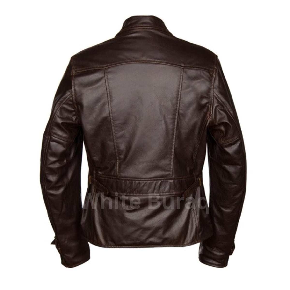 Men's Distressed Brown Steerhide Vintage Leather Jacket