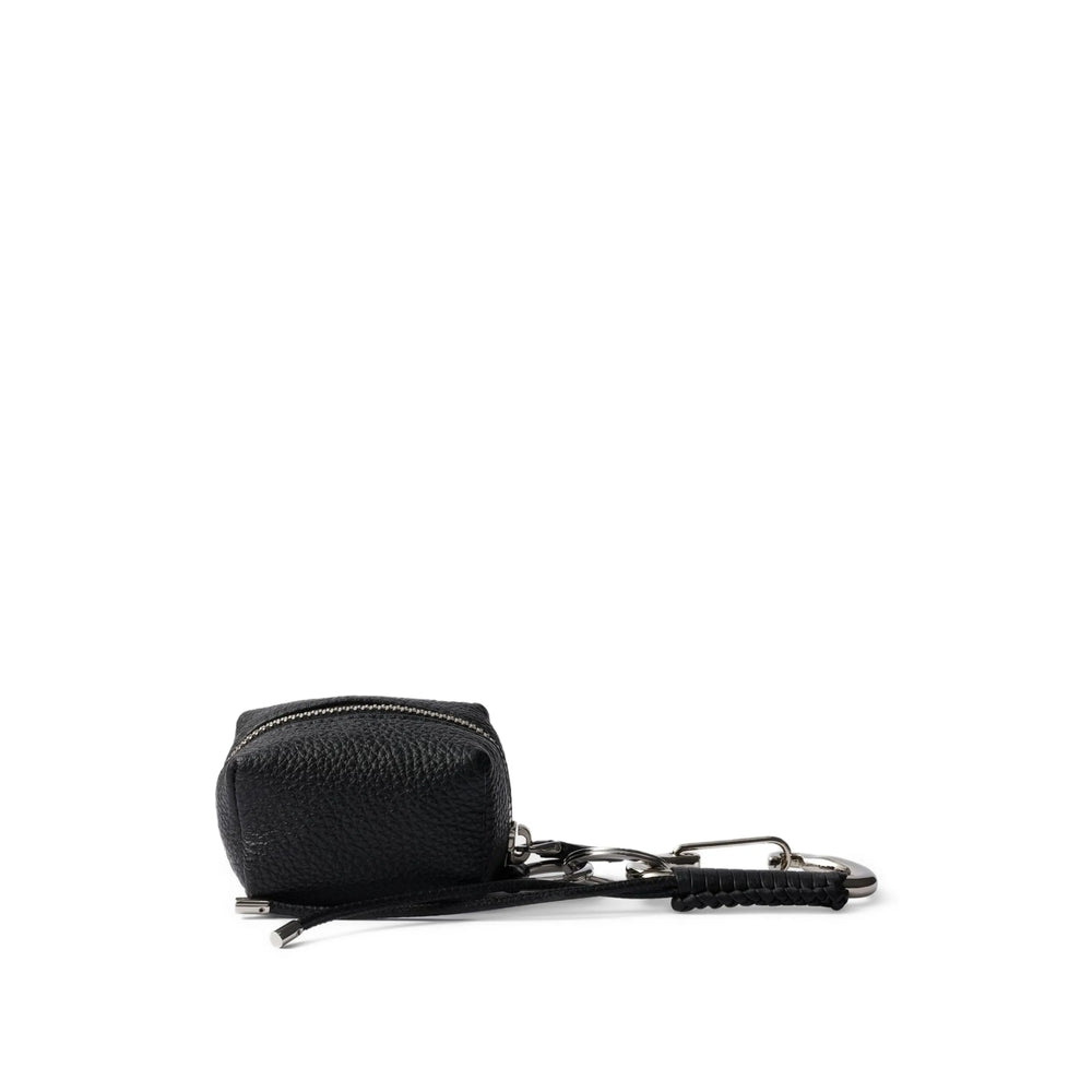 Prada Black Keyrings & Chains Men