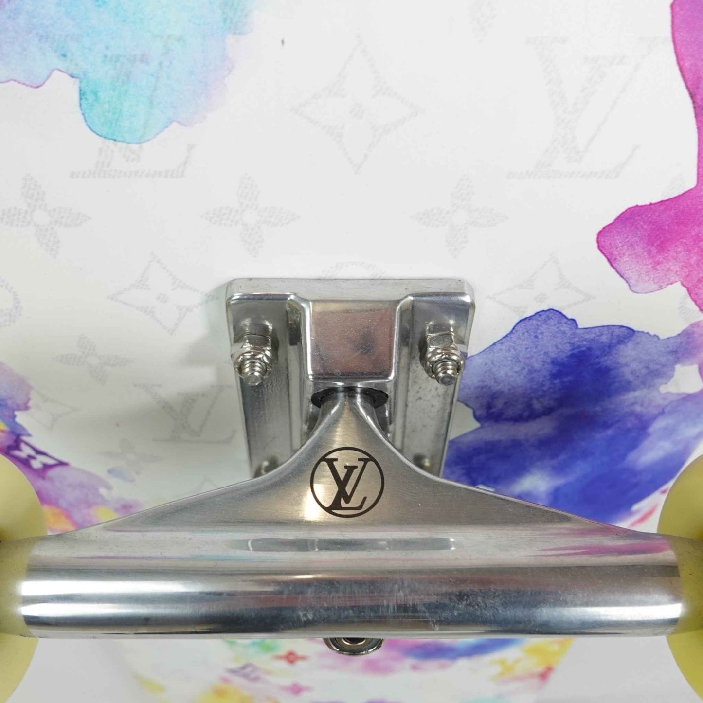 Louis Vuitton Watercolor Monogram Skateboard