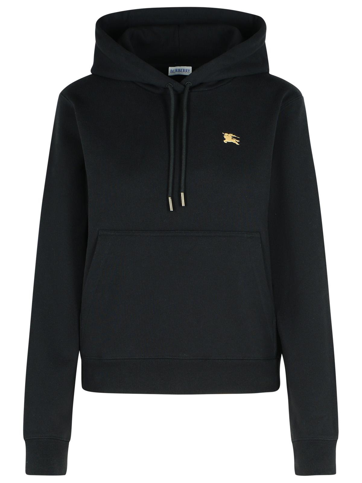 Burberry 'Harriet' Black Cotton Sweatshirt Women