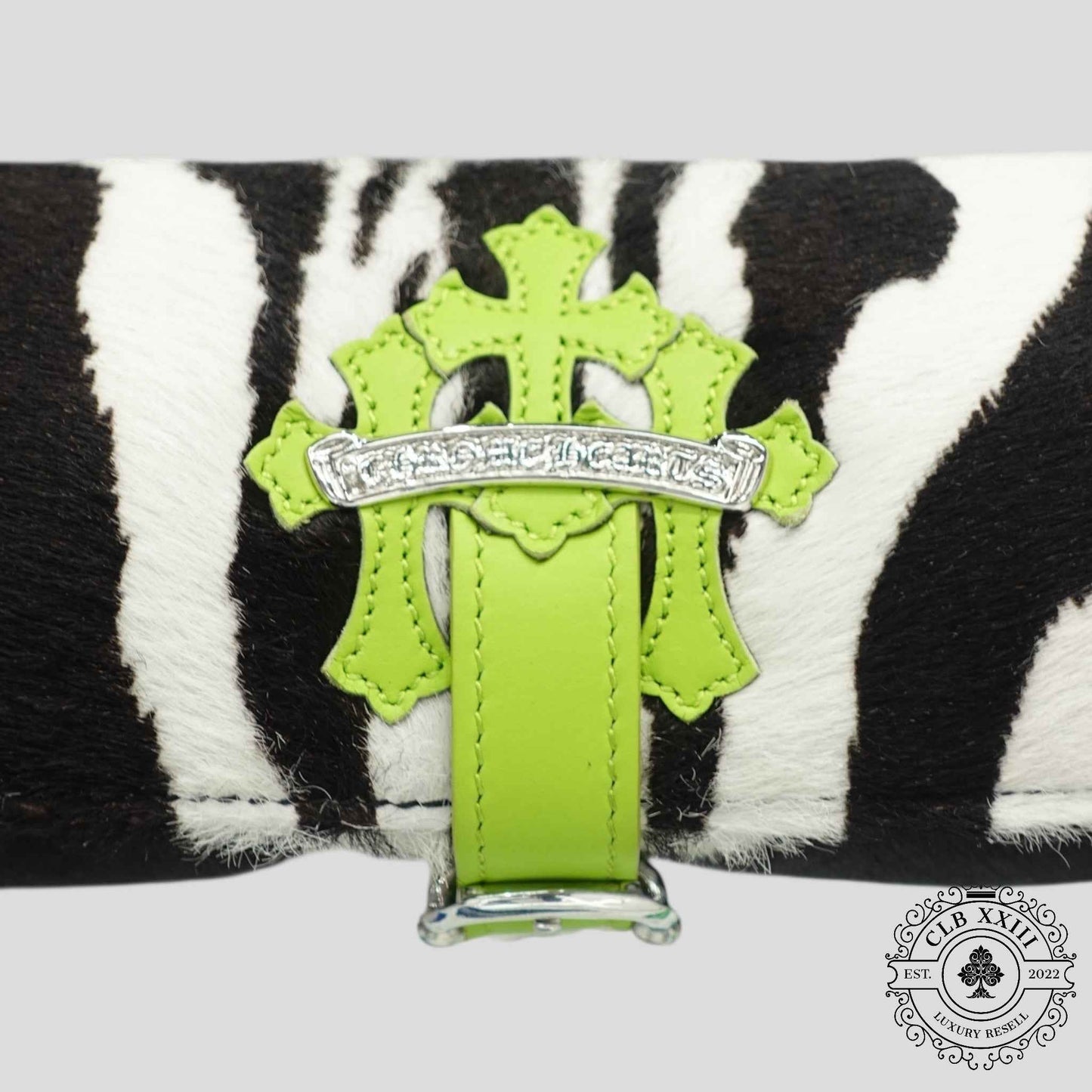 Chrome Hearts Zebra Print Watch Roll