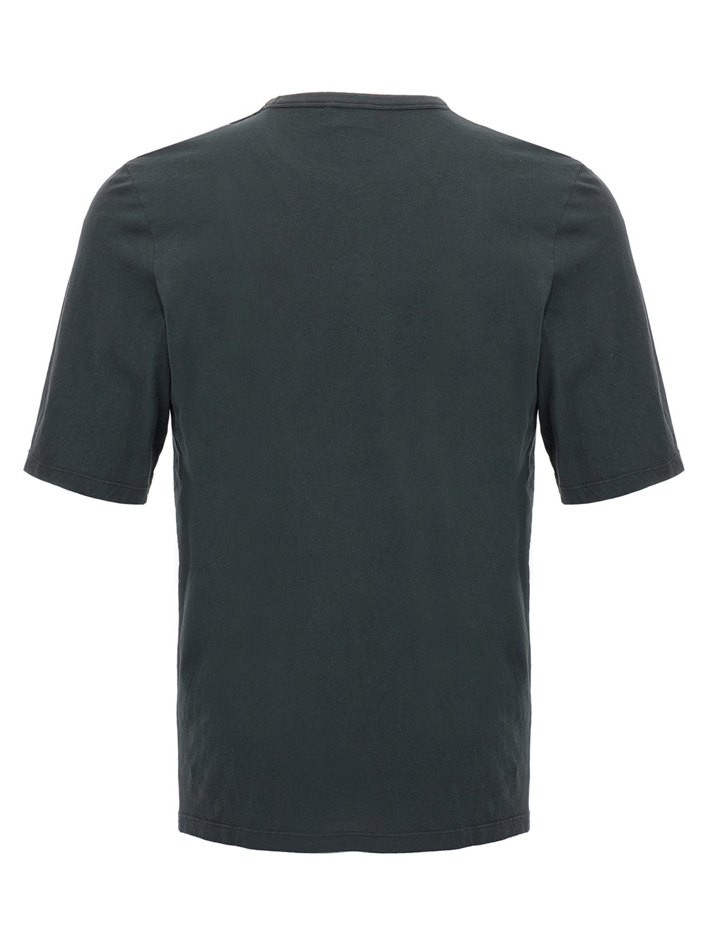 Saint Laurent Men Logo Embroidery T-Shirt