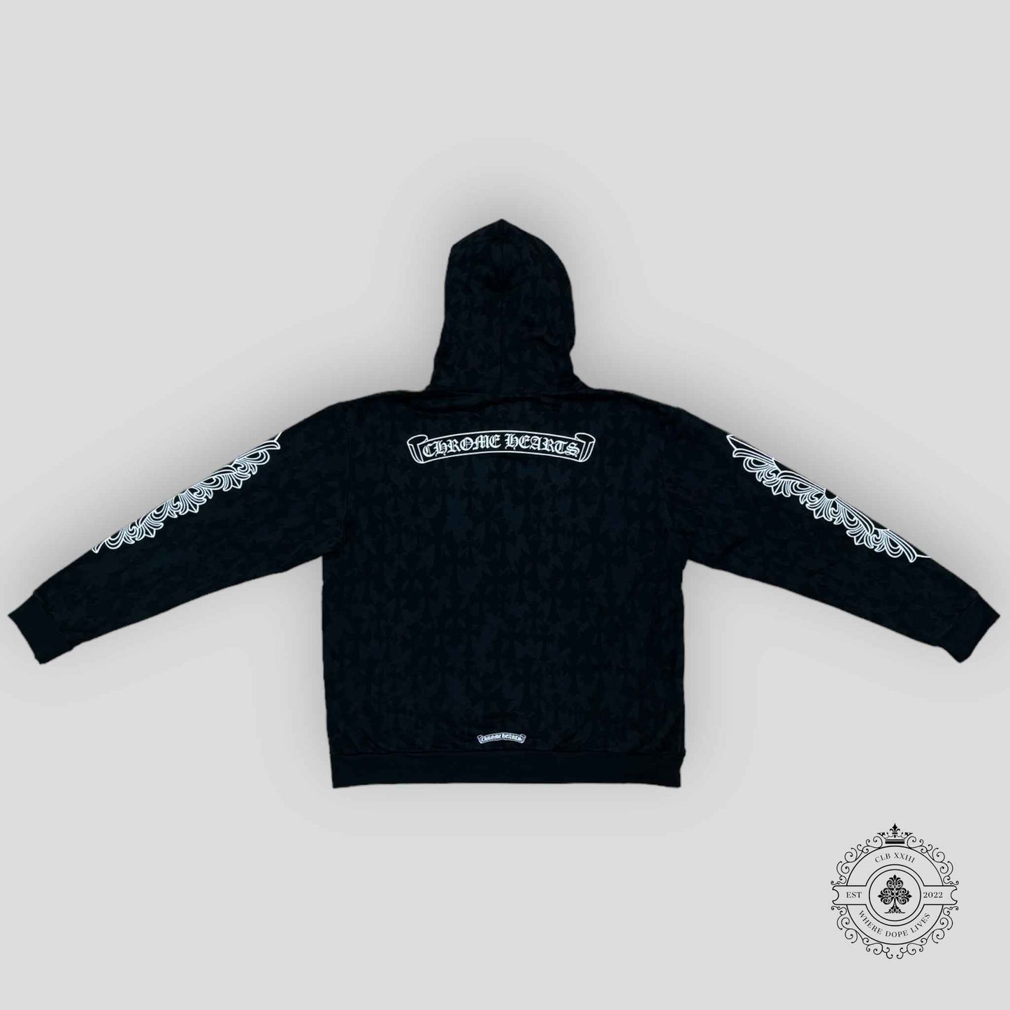 Chrome Hearts Cemetery Zip-Up Hoodie