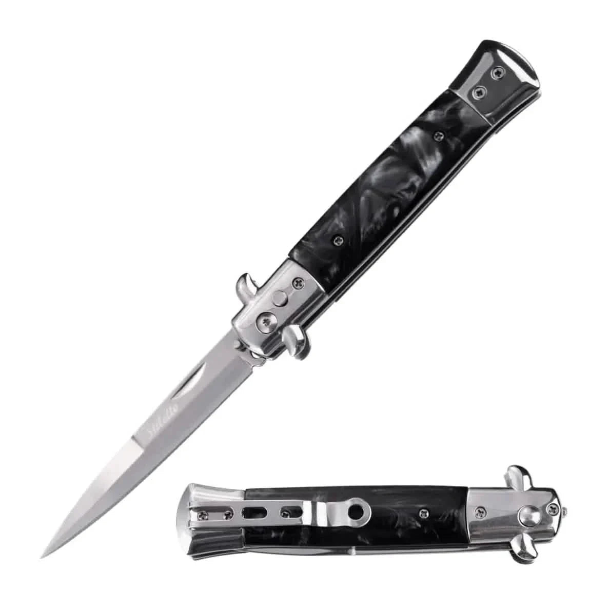 2-Pack: 9" Automatic Out-The-Side Knife