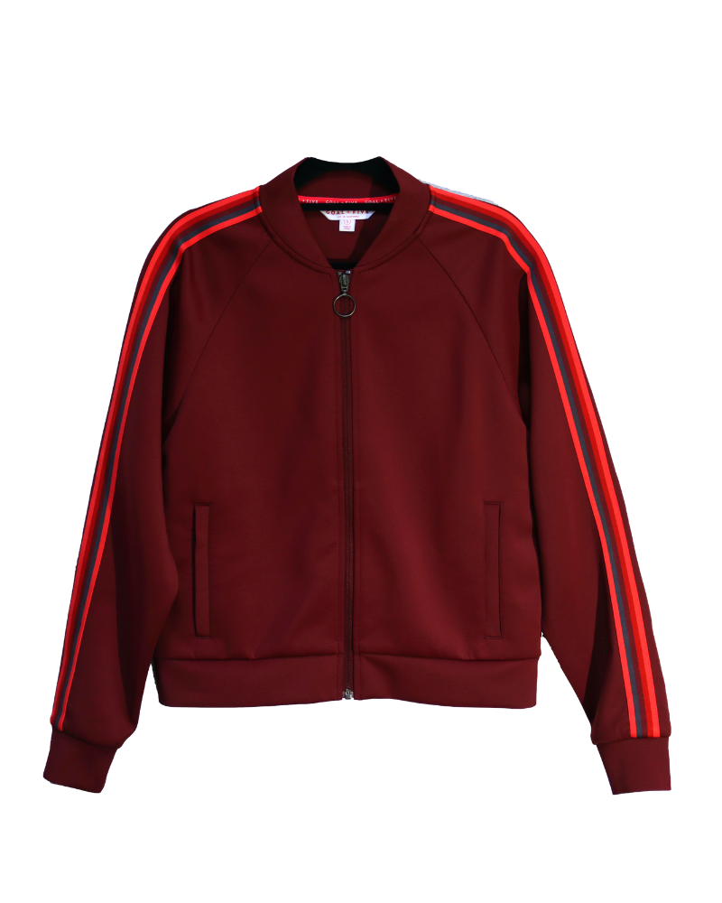 Powerstripe LS Track Jacket - JUSTLUXURY