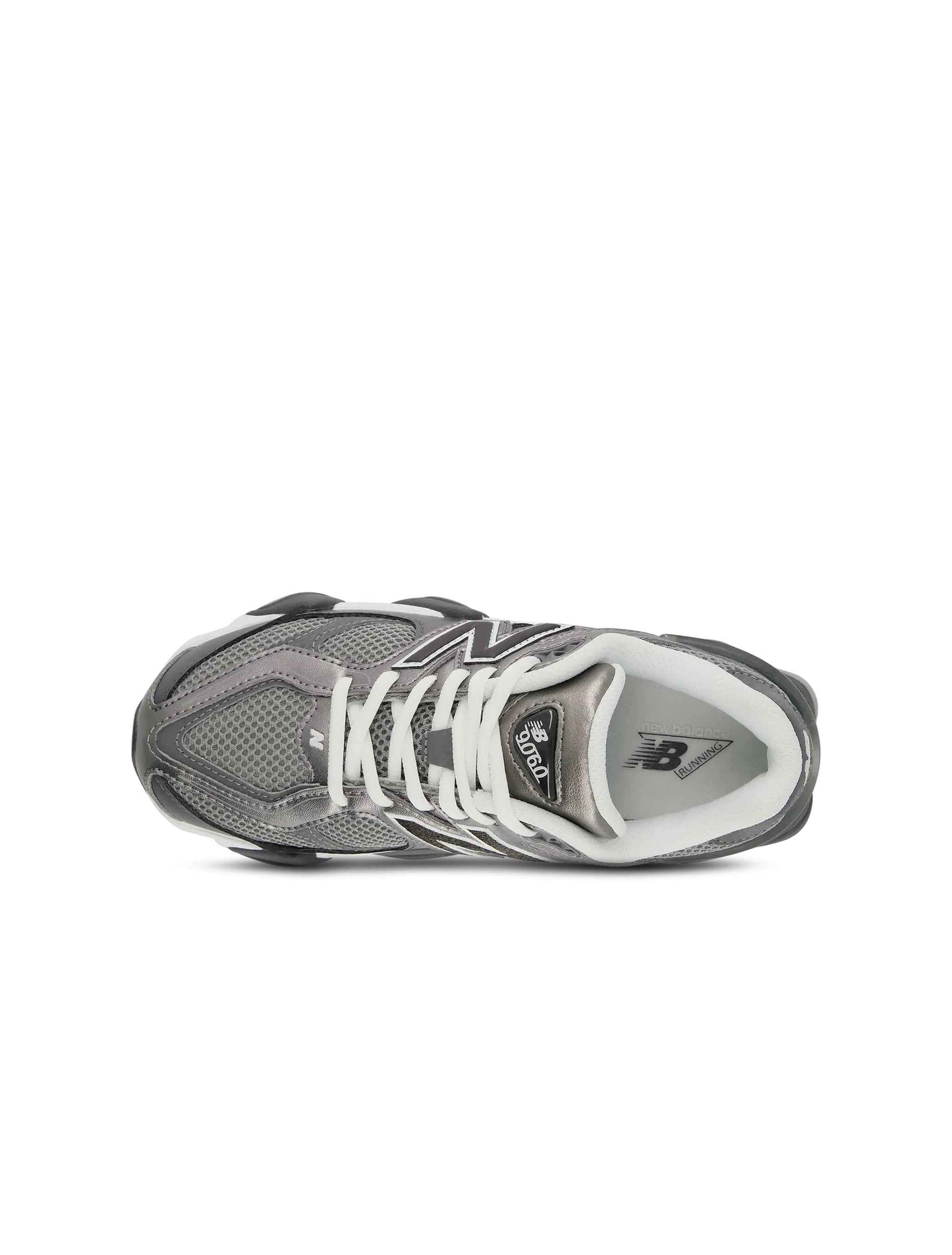 New Balance Big Kids 9060 Lace - Grey/Black