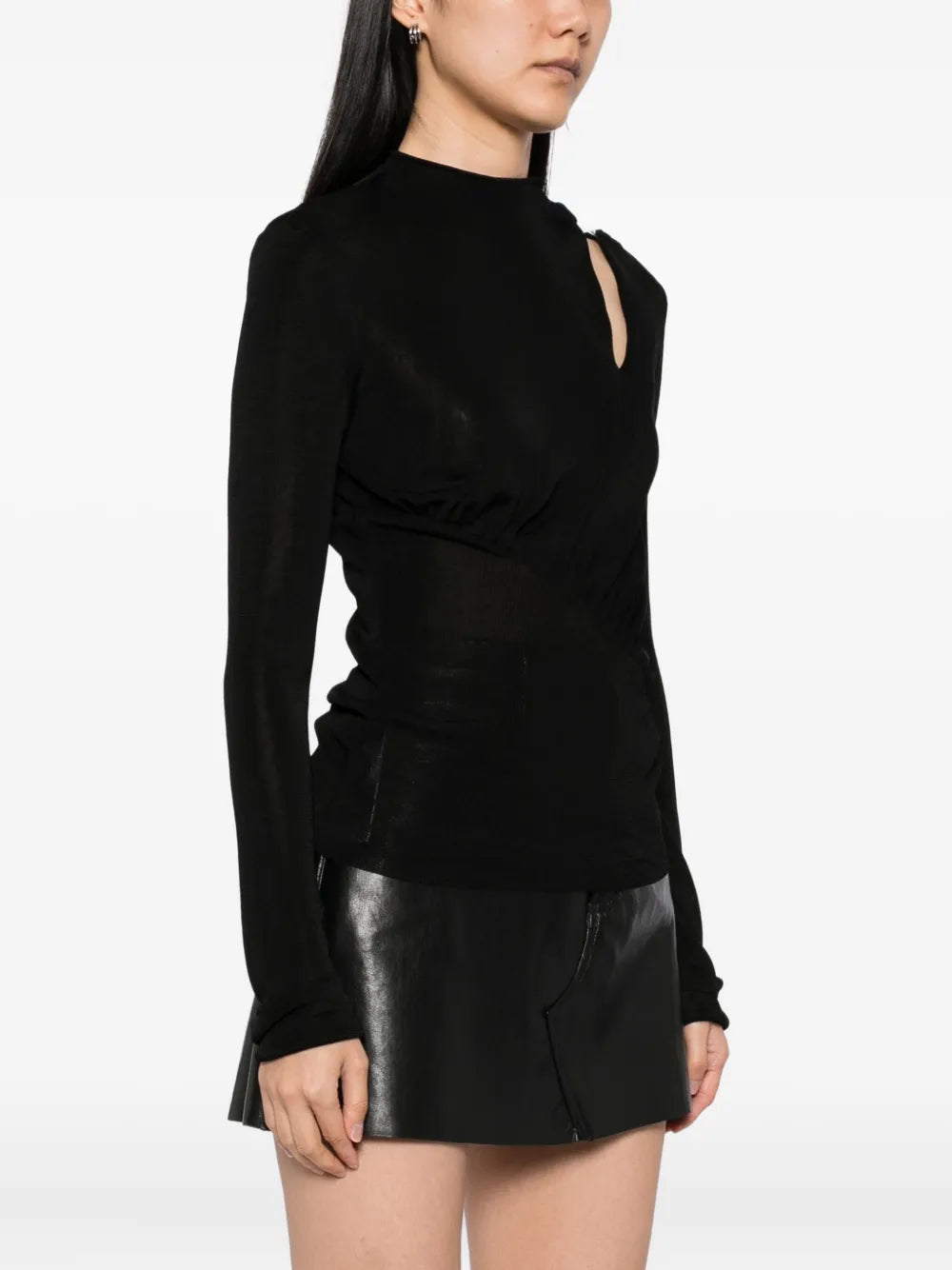 Self-Portrait Women Cut-Out Blouse