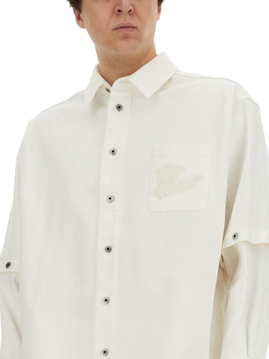Off-White Men 90'S Jacket-Shirt