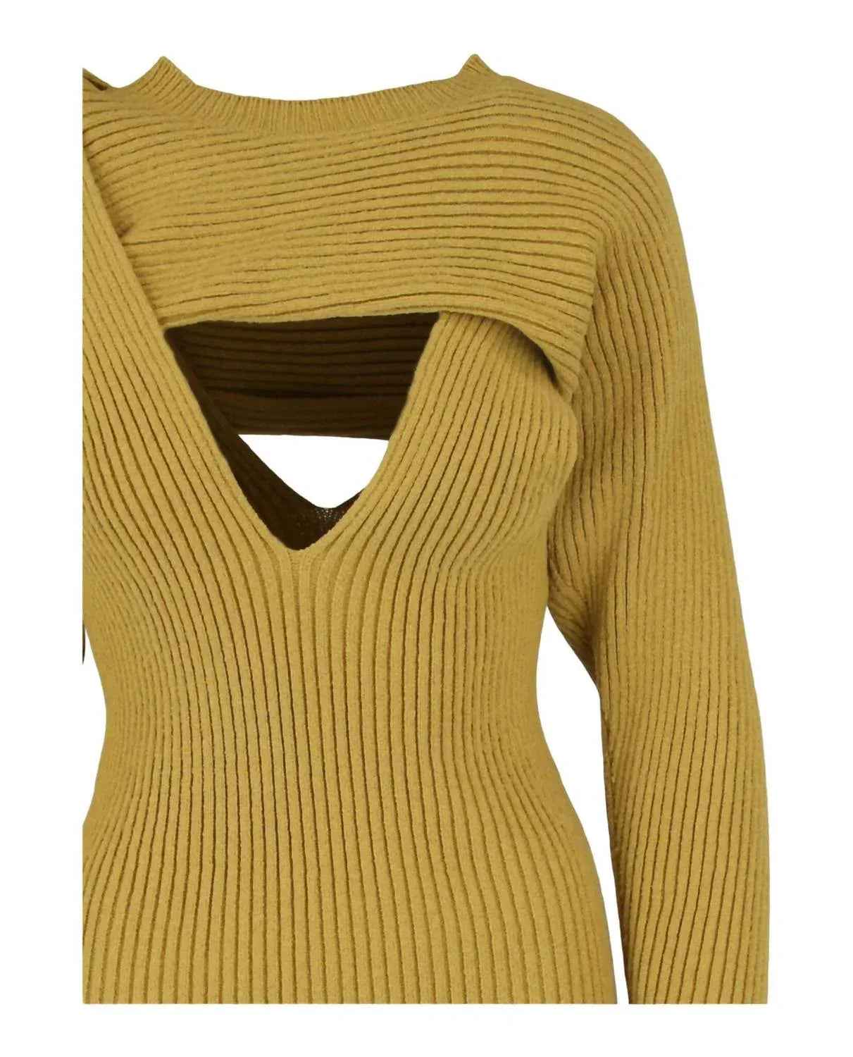 Women's Ribbed-knit Dress