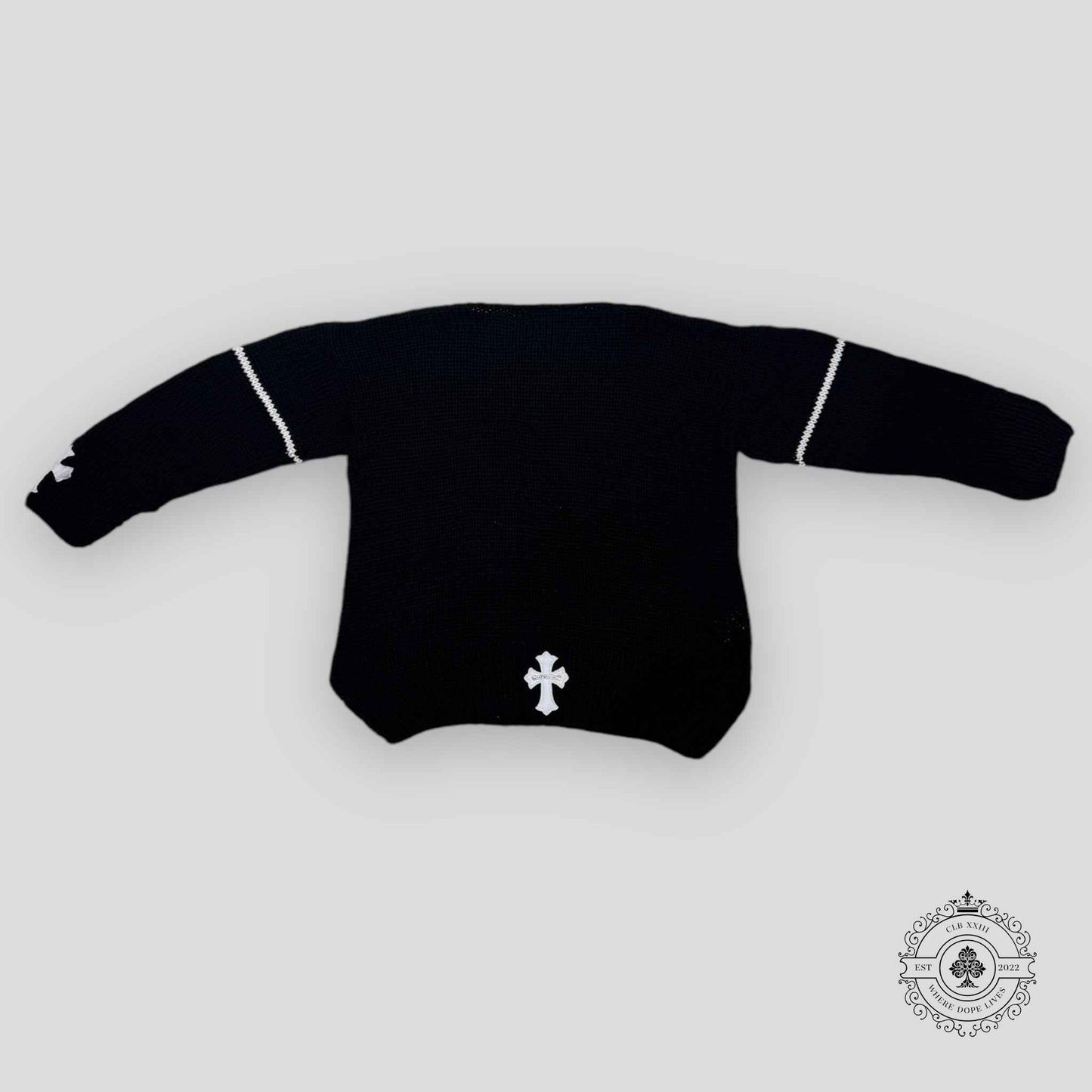 Chrome Hearts Cross Patch Knitted Sweater
