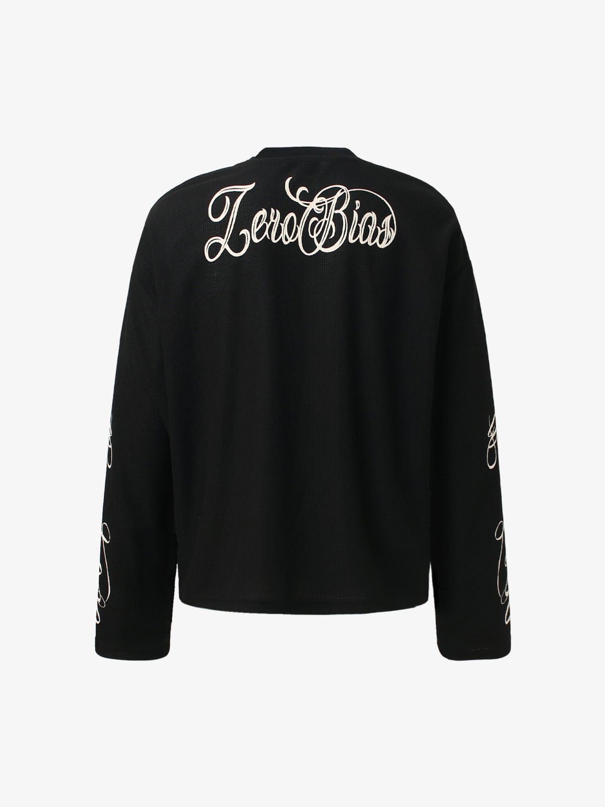 Long Sleeve Retro Letter