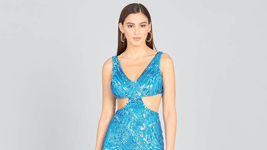 Dahlia Sequin Dress - JUSTLUXURY