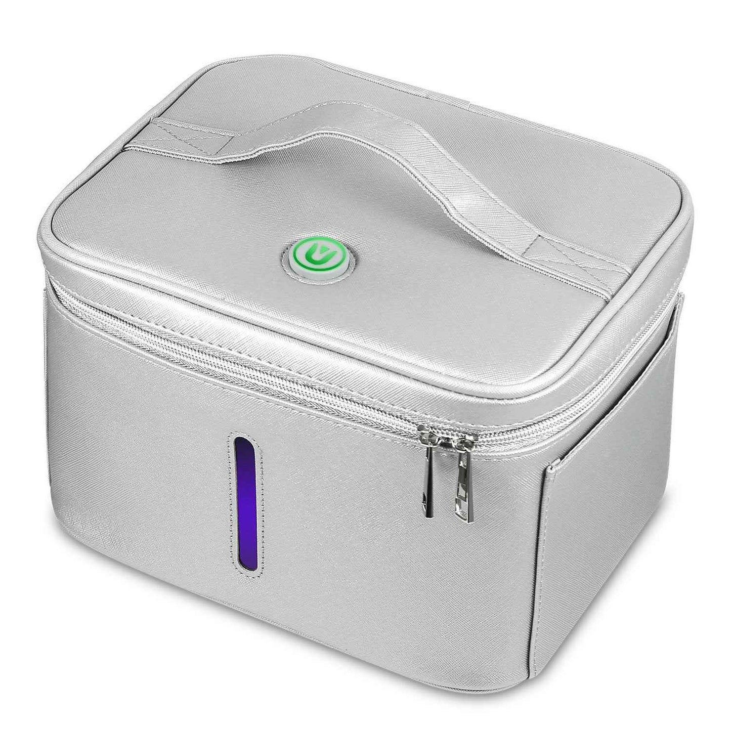 iMounTEK UV Disinfection Bag, Portable LED UV Sanitizer Box USB-Powered Travel UV Cleaner Bag for Baby Bottles Toys Underwear Toothbrush Beauty Tools